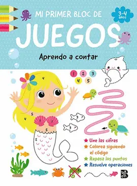 MI PRIMER BLOC DE JUEGOS-APRENDO A CONTAR (3-A AÑOS) MI PRIMER BLOC DE JUEGOS-APRENDO A CONTAR (3-A AÑOS)