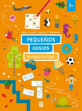 PEQUEÑOS GENIOS - MIS PRIMEROS PASATIEMPOS +3 PEQUEÑOS GENIOS - MIS PRIMEROS PASATIEMPOS +3