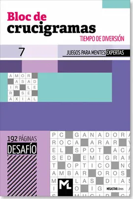 BLOC DE CRUCIGRAMAS VOLUMEN 7