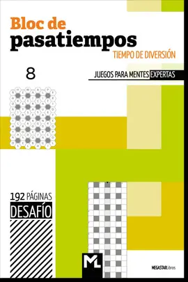 BLOC DE PASATIEMPOS 8 BLOC DE PASATIEMPOS 8