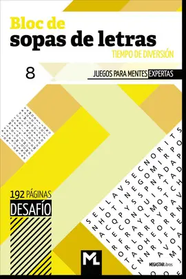 BLOC SOPA DE LETRAS 8 BLOC SOPA DE LETRAS 8