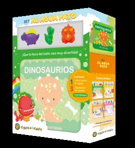 SET AL AGUA PATO. DINOSAURIOS SET AL AGUA PATO. DINOSAURIOS