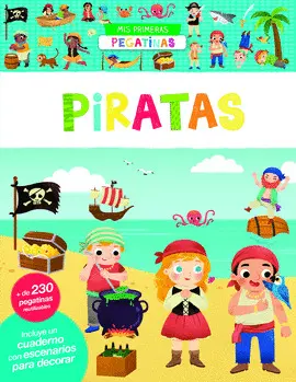 MI PRIMER LIBRO DE PEGATINAS, PIRATAS MI PRIMER LIBRO DE PEGATINAS, PIRATAS