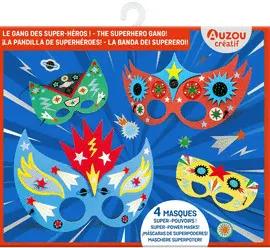 La Pandilla de Superhèroes. Mascaras para Decorar
