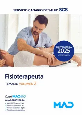 2025 Temario 2 Fisioterapeuta Servicio Canario de Salud