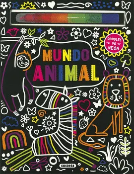 Mundo Animal. Doodles de Neon