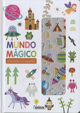Actividades con Pegatinas. Mundo Mágico