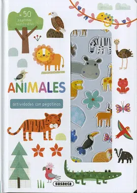 Actividades con Pegatinas. Animales