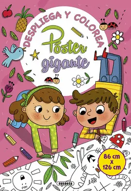 Póster Gigante 4. Despliega y Colorea