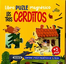 Los Tres Cerditos. Libro Puzle Magnetico