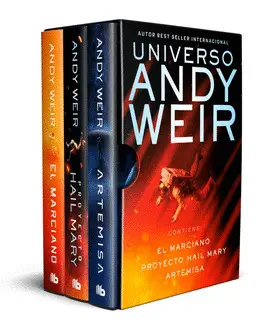 UNIVERSO ANDY WEIR (EDICIÓN ESTUCHE CON: EL MARCIANO  PROYECTO HAIL MARY  ARTE